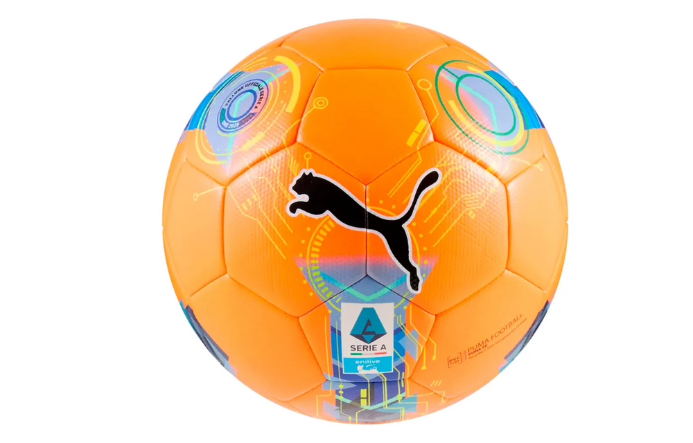 Puma 2025 - 26  Serie A MS Orbita Ball - Fluo Orange/Multi