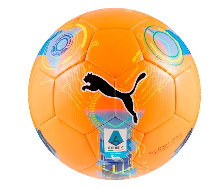 Puma 2025 - 26  Serie A MS Orbita Ball - Fluo Orange/Multi