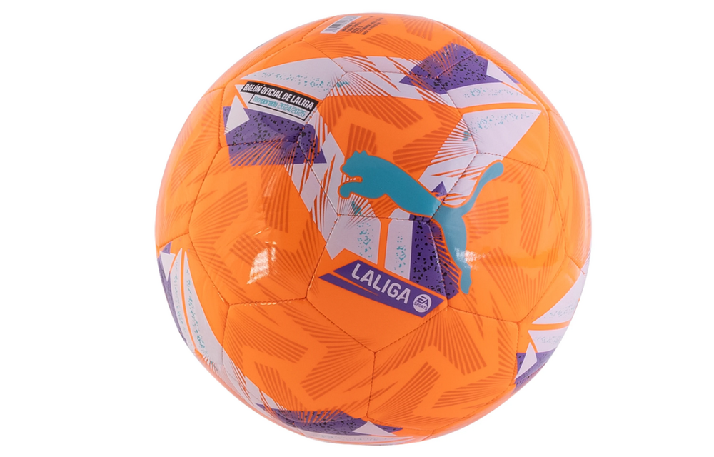 Puma 2025 - 26 La Liga Orbita Mini Ball - Fluo Orange/Multi