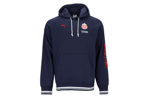 Puma Chivas 2025 - 26 Fleece Hoodie - Navy Blue/Red