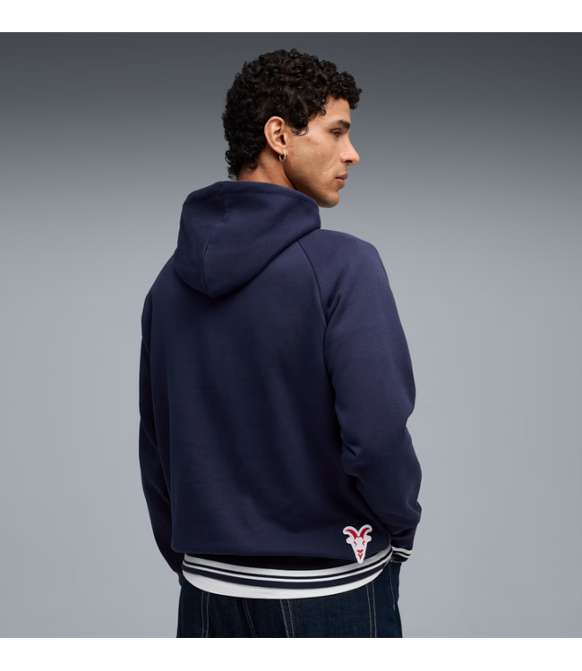 Puma Puma Chivas 2025 - 26 Fleece Hoodie - Navy Blue/Red