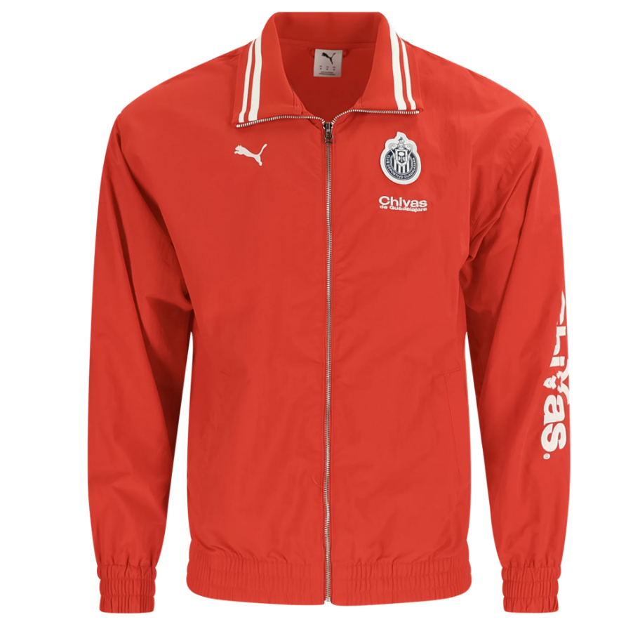 Puma Chivas DG 2025 - 26 Varsity Training Jacket - Red