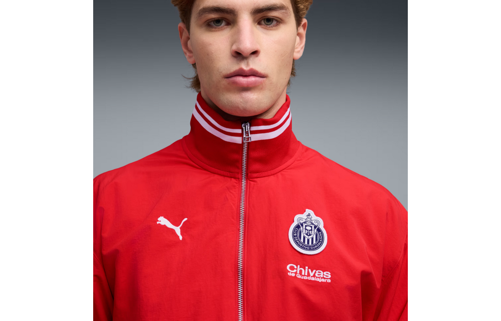 Puma Chivas DG 2025 - 26 Varsity Training Jacket - Red