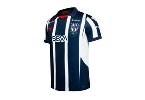 Puma Monterrey 2024 - 25 Youth Home Jersey - Navy Blue/White