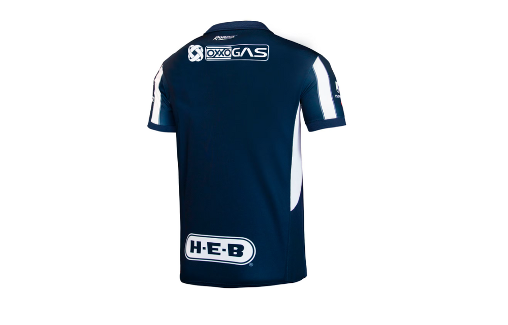 Puma Monterrey 2024 - 25 Youth Home Jersey - Navy Blue/White