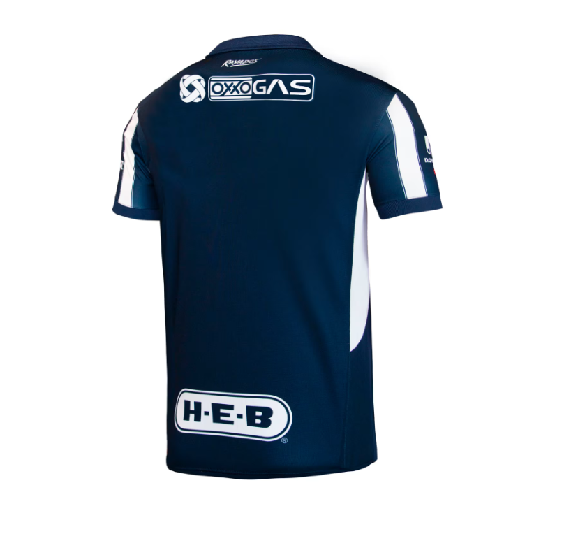 Puma Monterrey 2024 - 25 Youth Home Jersey - Navy Blue/White