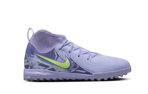 Nike Jr Phantom Luna II Academy United Pack DF TF Turf Shoes - Purple Agate/Barely Volt