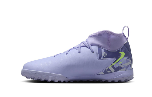 Nike Jr Phantom Luna II Academy United Pack DF TF Turf Shoes - Purple Agate/Barely Volt