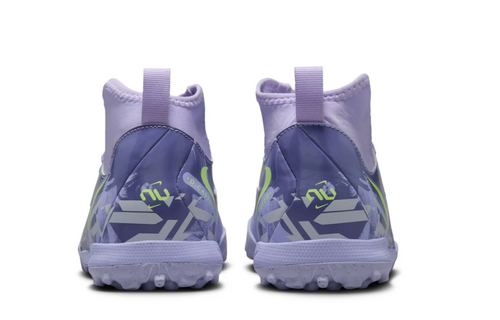Nike Jr Phantom Luna II Academy United Pack DF TF Turf Shoes - Purple Agate/Barely Volt