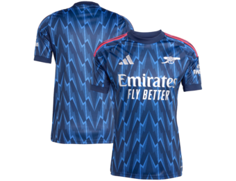 adidas Arsenal 2025 - 26 Youth Away Jersey - Night Indigo/Grey