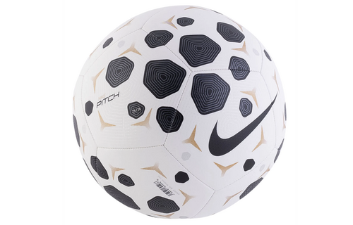 Nike 2025 -26 Pitch Training Ball - White/Black/Gold