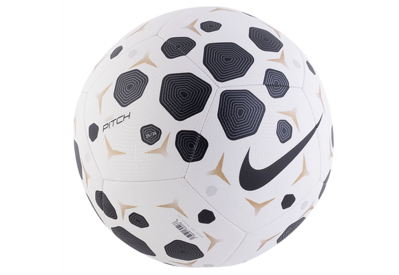 Nike 2025 -26 Pitch Training Ball - White/Black/Gold