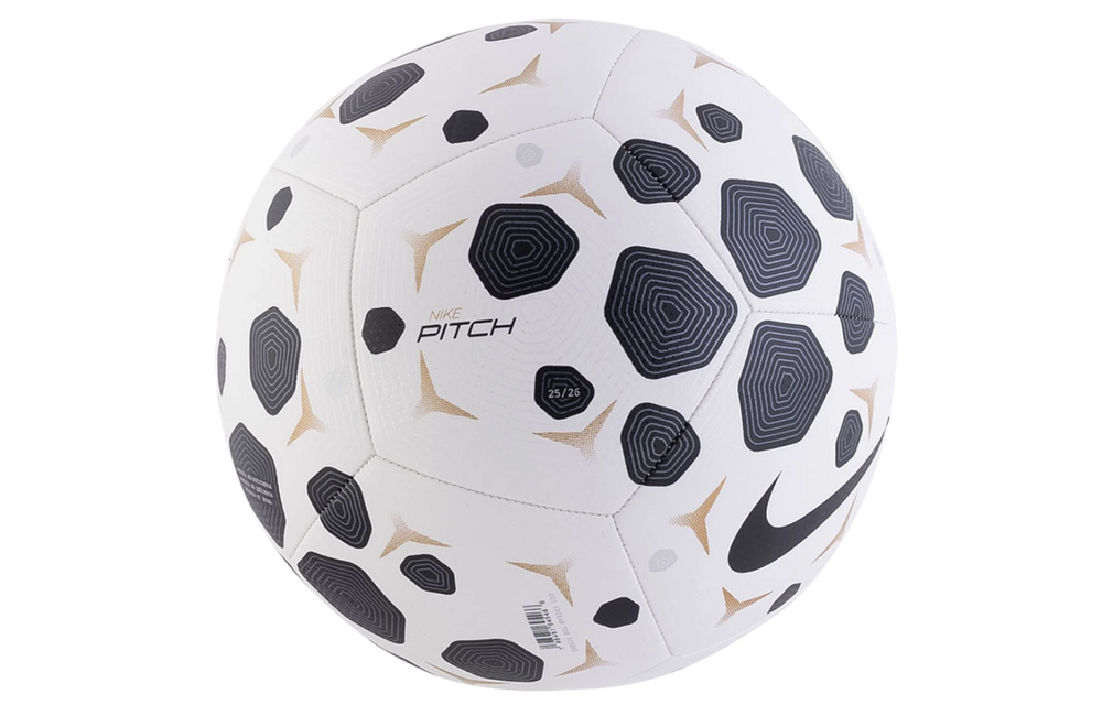 Nike 2025 -26 Pitch Training Ball - White/Black/Gold