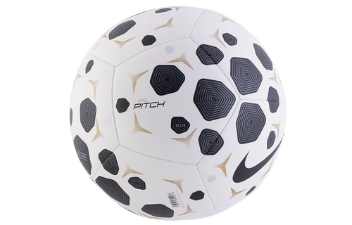 Nike 2025 -26 Pitch Training Ball - White/Black/Gold
