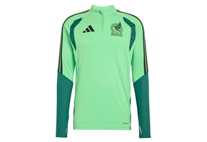 adidas Mexico World Cup 2026 Long Sleeve Tiro Training Top - Semi Flash Green