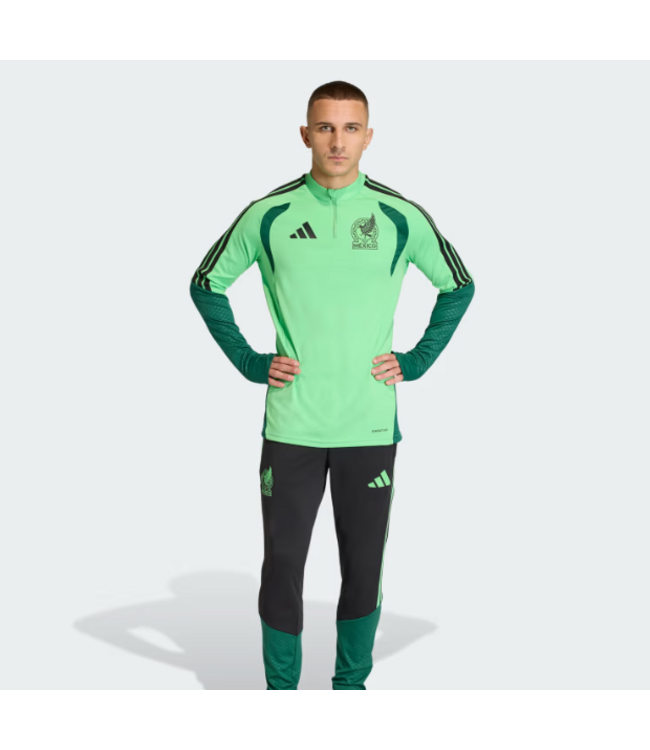 adidas adidas Mexico World Cup 2026 Long Sleeve Tiro Training Top - Semi Flash Green