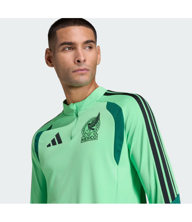 adidas adidas Mexico World Cup 2026 Long Sleeve Tiro Training Top - Semi Flash Green