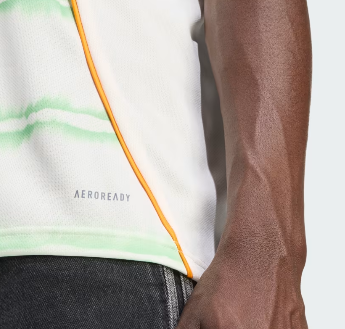 adidas Celtic 2025 - 26 Third Jersey - Off White/Tint Green/Orange