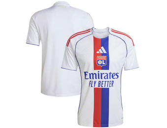 adidas Olympique Lyon 2025 - 26 Home Soccer Jersey - White