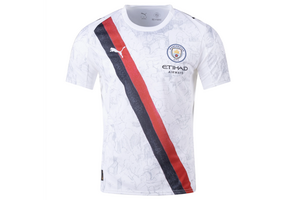 Puma Manchester City x KidSuper 2025 -26 Club World Cup Jersey - White/Black?red