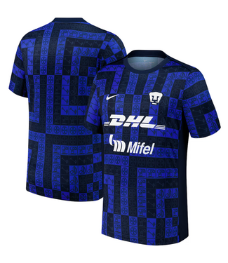 Nike Nike Pumas UNAM 2025 - 26 Academy Pro Prematch Training Jersey - Obsidian/White