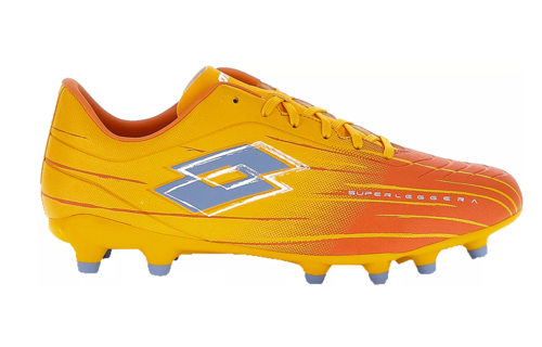 Lotto Solista 700 IX FG / MG Soccer Shoes - Ray Yellow/Melon Orange