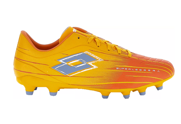 Lotto Solista 700 IX FG / MG Soccer Shoes - Ray Yellow/Melon Orange