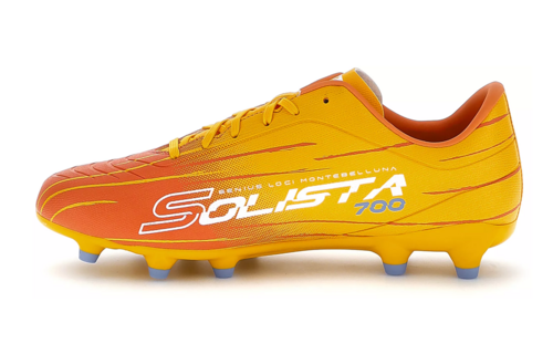 Lotto Solista 700 IX FG / MG Soccer Shoes - Ray Yellow/Melon Orange