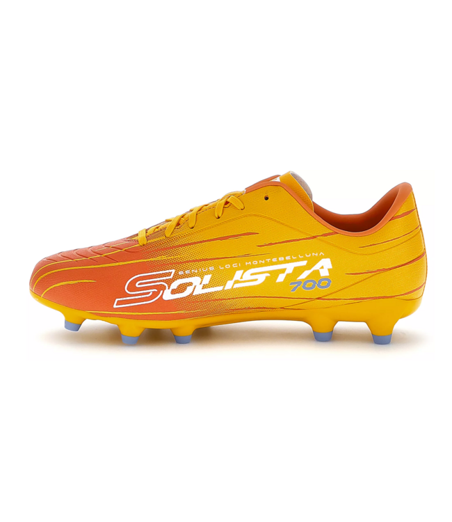 Lotto Lotto Solista 700 IX FG / MG Soccer Shoes - Ray Yellow/Melon Orange