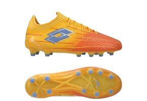 Lotto Solista 200 IX FG / MG Soccer Shoes - Ray Yellow/Melon Orange