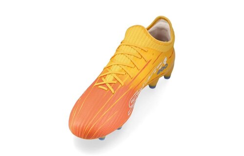 Lotto Solista 200 IX FG / MG Soccer Shoes - Ray Yellow/Melon Orange