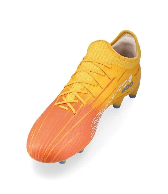 Lotto Lotto Solista 200 IX FG / MG Soccer Shoes - Ray Yellow/Melon Orange