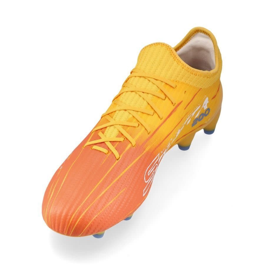 Lotto Solista 200 IX FG / MG Soccer Shoes - Ray Yellow/Melon Orange