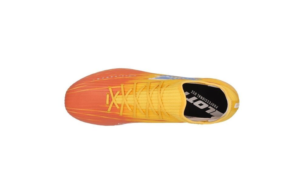 Lotto Solista 200 IX FG / MG Soccer Shoes - Ray Yellow/Melon Orange