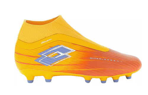 Lotto Solista 300 IX FG / MG Soccer Shoes - Ray Yellow/Melon Orange