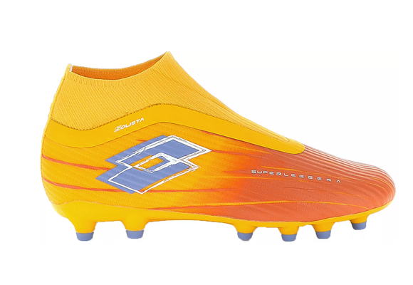Lotto Solista 300 IX FG / MG Soccer Shoes - Ray Yellow/Melon Orange