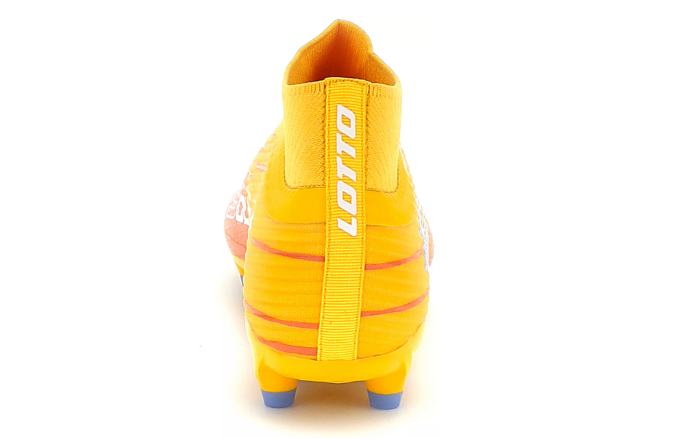 Lotto Solista 300 IX FG / MG Soccer Shoes - Ray Yellow/Melon Orange