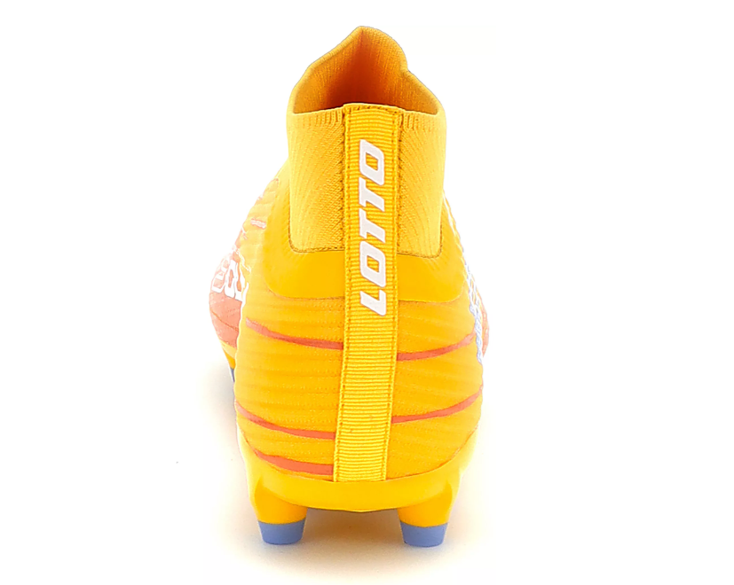 Lotto Solista 300 IX FG / MG Soccer Shoes - Ray Yellow/Melon Orange