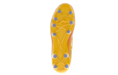 Lotto Solista 300 IX FG / MG Soccer Shoes - Ray Yellow/Melon Orange