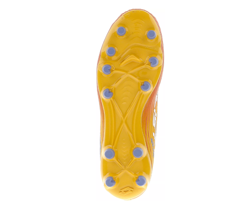 Lotto Solista 300 IX FG / MG Soccer Shoes - Ray Yellow/Melon Orange