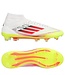 adidas adidas Womens F50 PRO Mid FG Soccer Shoes - Cloud White/Lucid Red/Solar Yellow
