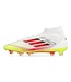 adidas adidas Womens F50 PRO Mid FG Soccer Shoes - Cloud White/Lucid Red/Solar Yellow