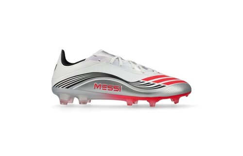 adidas F50 PRO Messi Presti10 FG / MG - White/Lucid Red/Silver Metallic