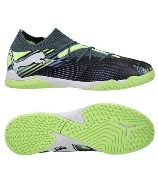Puma Puma Future 7 Match IT Indoor Shoes - Grey Skies/White/Fizzy Apple