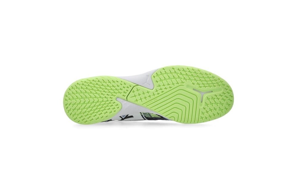 Puma Future 7 Match IT Indoor Shoes - Grey Skies/White/Fizzy Apple