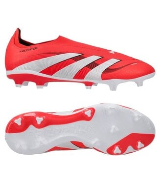 adidas adidas Predator 25 League LL Laceless FG Pure Victory Pack -Lucid Red/White/Black