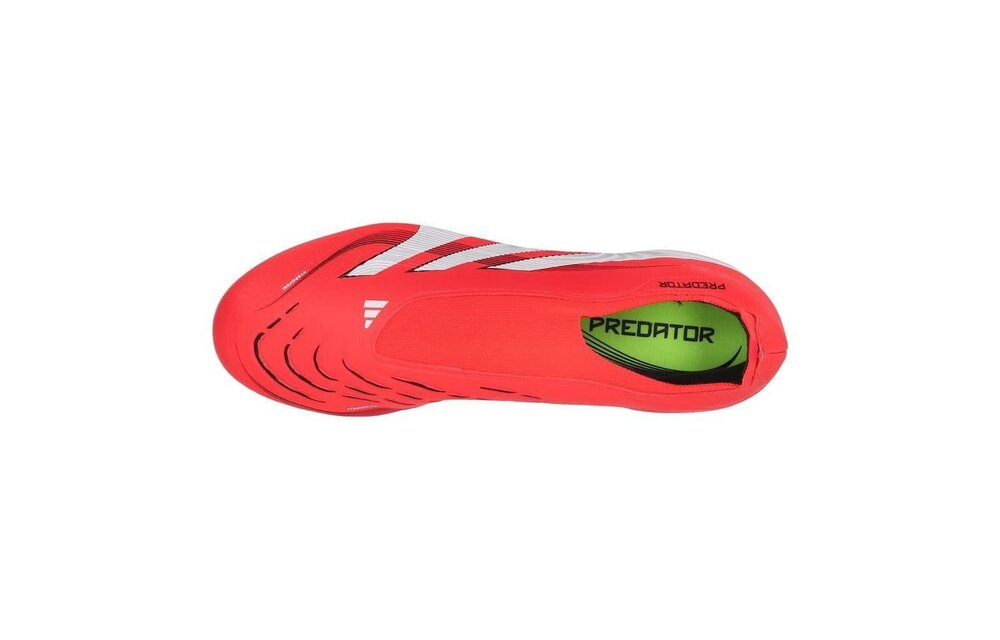 adidas Predator 25 League LL Laceless FG Pure Victory Pack -Lucid Red/White/Black