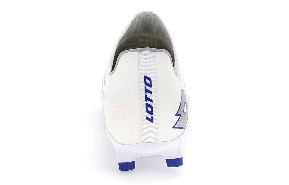 Lotto Maestro 300 VI FG Soccer Shoes - White/Blue/Silver