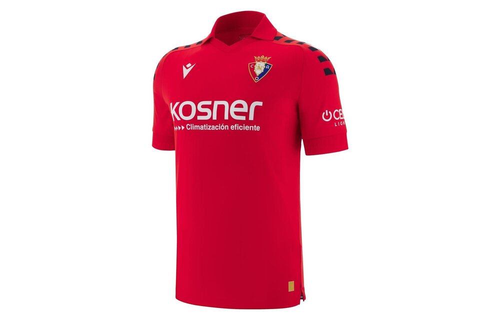 Macron CA Osasuna 2025 - 26 Authentic Home Jersey - Red
