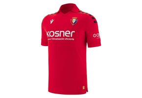 Macron CA Osasuna 2025 - 26 Authentic Home Jersey - Red